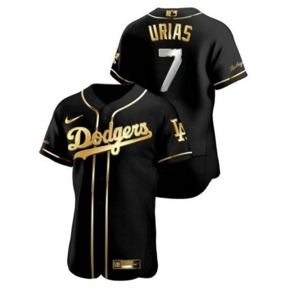 black dodgers jersey mens
